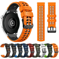 22mm Silicone Watch Strap Breathable Band For COROS PACE 3 / APEX 46mm Watchband For COROS APEX 2 Pro Bracelet Belt Wristband