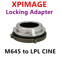 XPimage Adapter for Mamiya645 Lens to LPL Mount Fullframe Cine Camera.Mamiya645-LPL RED LPL/SONY VENICE/ARRI mini LF ALEXA S35