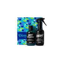 【LUSH 嵐舒】Dirty 身體噴霧 身體保養禮盒(沐浴乳/身體噴霧/清新/薄荷)