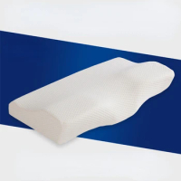 Memory Foam Pillow Neck Protection Slow Rebound Memory Foam Butterfly Pillow Healthy Neck Cervical Spine Size 50x30cm 60x34cm