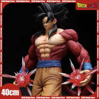 Dragon Ball Gt Figure 40cm Son Goku Super Saiyan 4 Cartoon Anime Peripheral Figures Model Pvc Collection Statue Ornament Toys