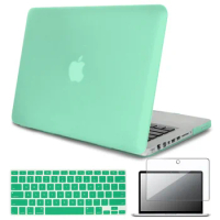 For Apple Macbook Air 13/11/MacBook Pro 13/15 Inch Laptop Protector Case + Keyboard Cover + Screen Protector