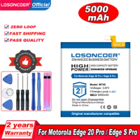 LOSONCOER MT45 5000mAh Battery For Motorola Edge 20 Pro / Edge S Pro