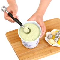 Kitchen Gadgets Stainless Steel Watermelon Fruit Spoon Ice Cream Sorbet Double-end Cooking Tool Kitchen Accessories Gadgets