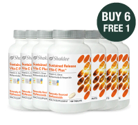 Shaklee Promo Sustained Release Vita-C Plus - 6 FREE 1