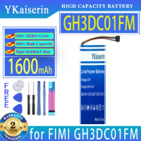 YKaiserin 1600mAh Replacement Battery GH3DC01FM for FIMI PALM Gimbal Camera