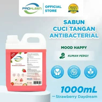 PROKLEEN Sabun Cuci Tangan Antiseptik Antibacterial Hand Soap 1000mL Strawberry