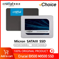 Crucial BX500 MX500 500GB 1TB NAND SATA 2.5 inch Internal Solid State Drive HDD Hard Disk SSD Notebook PC Laptop Original