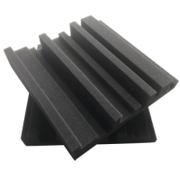 HOT 24Pcs Studio Acoustic Foam Panels Sound Absorbing KTV Noise Absorption Foam Tile Wedge Sound Proofing Wall Panels