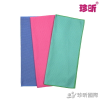 【珍昕】台灣製 專業級鏡面擦拭布 2款尺寸(顏色隨機出貨)/拭鏡布/無水痕/玻璃/鏡面