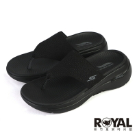 Skechers Arch Fit 全黑 機能拖鞋 女款NO.J0792【新竹皇家 140221BBK】