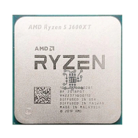 AMD Ryzen 5 3600XT R5 3600XT 3.8 GHz Six-Core Twelve-Thread CPU Processor 7NM 95W L3=32M 100-000000281 Socket AM4