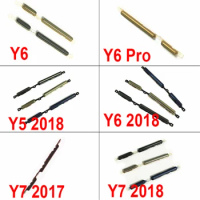 Power Volume Side Buttons For Huawei Y5 Y6 Y7 Y6Pro 2018 Y6 Y7 Prime 2017 Power Volume Butto Up Down Switch Keys Repair Part New
