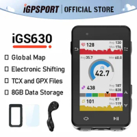 iGPSPORT iGS630 Bike Computer Global Offline Map GPS Cycling Wireless Speedometer Support Electronic Shifting Smart Trainer