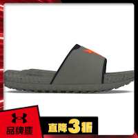 【UNDER ARMOUR】UA 男女同款 Rock 3 拖鞋_3026034-301