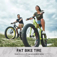 Bike Tire, Bike Tires Folding Replacement Electric Bicycle Tires Compatible Wide Mountain Snow Bike,20X4.0 Inch