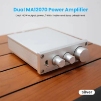 AIYIMA MA12070 Power Amplifier 160Wx2 Stereo Sound Amplificador Subwoofer Home Digital Audio Speaker Amplify For Audio Speakers