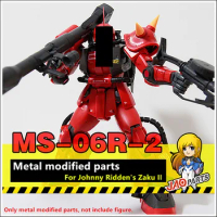 JAOparts Metal Modified parts set for MG 1/100 MS-06R-2 Johnny Ridden's Zaku II 2.0 DJ035