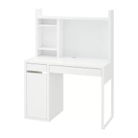 MICKE 書桌/工作桌, 白色, 105 x 50 公分