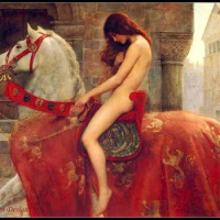 Needlework for embroidery DIY DMC High Quality - Counted Cross Stitch Kits 14 Oil painting - Lady Godiva