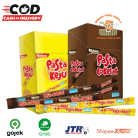 ZU358 [ BERKAH ] Nabati Pasta Box lsi 30 x 6gr Pasta Richeese Richoco Pasta Keju Pasta Cokelat Snack