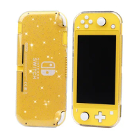 Transparent Protective Soft TPU Glittery Case for Nintendo Switch Lite Console Video Gamepad Cover Skin Accessories
