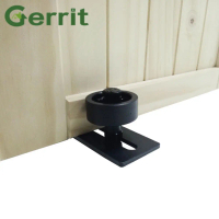 Carbon Steel Adjustable Sliding Slides Floor Guide For Barn Door Hardware Accessory Sliding Door Sli