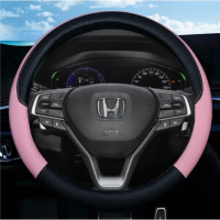 Bọc vô lăng bằng da, dành cho tất cả các mẫu xe Honda, Phù hợp với các mẫu City, Civic, Jazz, BRV, C