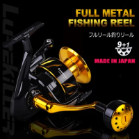 Lurekiller Metal Body Spinning Reel Saltist Jigging Reel Japan Brand Saltist CW3000-10000 30kgs Drag 10BB Ocean Game Reel