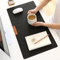 300*600*2mm Office Desk Mat Table Keyboard Felt Non-slip Thickened Big Mouse Pad Wool Laptop Desk Cushion