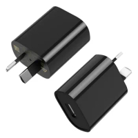 100pcs5V 1A Single USB Wall Phone Charger Australia AU Plug 5W Power Travel AC Adapter for iPhone Samsung Mobile Phone Tablet PC