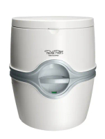 荷蘭【Porta Potti】豪華型 - 可攜式電動沖水馬桶【R1TO6708WHT0000】(臥室/露營可用)