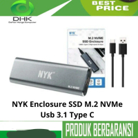 NYK Enclosure SSD M.2 NVMe Usb 3.1 Type C