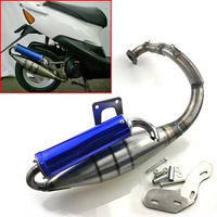 Exhaust System Muffler Pipe For Honda DIO 50 DIO50 AF18 AF24 AF27 AF28 AF30 Motorcycle Motor bike
