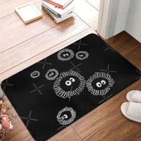 Susuwatari 40x60cm Carpet Polyester Floor Mats Cute Style Durable Home Decor