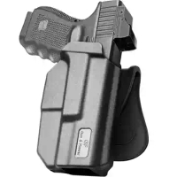 Holster Fits for Glock 19 19X 23 32 44 45(Gen 3 4 5) Polymer Thumb Release OWB Paddle Gun Bag Tactical Tools Gun&amp;Flower