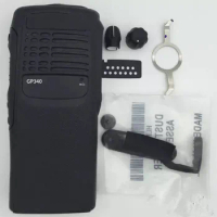 black the front housing case shell for motorola GP340 walkie talkie for replacement
