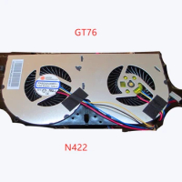 New Laptop Cooling fans For Msi GT76 N422 PABD0A308SH 5V 1.0A 9SG-048CN Generation 9 i9-9900K RTX2080 2070 PABD185