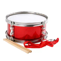 11" Snare Drum with Adjustable Strap Music Drums for Kids Children Teens