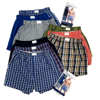 【毒】Tommy Hilfiger 內褲 四角褲 三件盒裝 男 男內褲 開口 內著 寬鬆四角 棉質 內褲 平口內褲@9904【領券折222｜Cube卡+APP下單最高10%回饋】