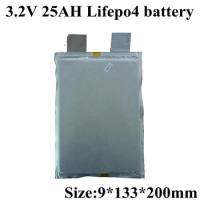 4pcs/lot Lifepo4 3.2v 25Ah Lifepo4 Battery Diy 12V 25Ah Battery Pack for Electric Bike Ebike Panel Solar 12v Power Bank E Car