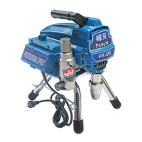 Professional Airless Spraying Machine Piston Pump Spray Gun 2800W 2.8L Electric Paint Sprayer 695 Painting Machine Tool