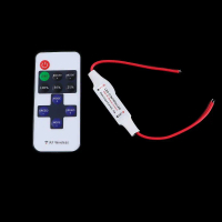 Hot Wireless Dimmer Controller RF Wireless Remote  Switch untuk LED Strip Light Switch
