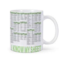 Excel Shortcuts Mug Gifts for Colleagues Office Coffee Cups Gift for Boss Coworker Christmas Present Funny Mug Ceramic Cup 11 oz