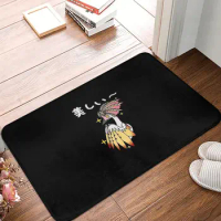 Monster Hunter Rise Non-slip Doormat Monster Hunter Aknosom Living Room Bedroom Mat Prayer Carpet Home Pattern Decor