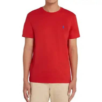 POLO - 7176.10 Mens Jersey Crewneck T-Shirt Little Pony - Red Red M