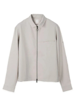 เสื้อแจ็คเก็ต ผู้ชาย DRY STRETCH ZIPPER SHIRT JACKET สีเบจ