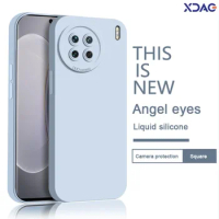 Angel Eyes Phone Case for VIVO X90 Pro Plus X90Pro Pro+ X90S 5G Dual Layer Soft Liquid Silicone Camera Protection Original Cover