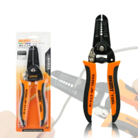 JAKEMY AWG22-10 7'' Wire Cable Stripper Stripping Wire Cable Cutter Decrustation Pliers Pinze Pince Electrical Hand Tools