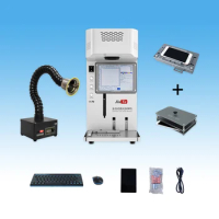 LCD Fiber Laser Cutting Machine For iPhone 12 11Pro Max X 8 8 Plus XS XR Cracked Back Cover Separator No Need Mold